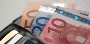 Wallet with Euros